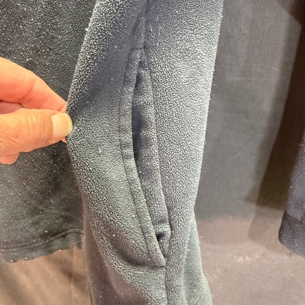 North End Quarter-Zip Fleece Pullover | Charcoal Gray | Large - Picture 5 of 7